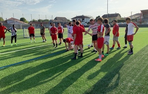 Début de la seconde semaine d’entraînement 