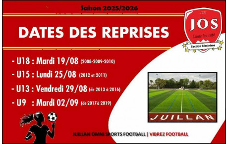 Reprise de la Section Féminine