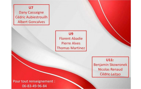 Reprise de l'école de Foot