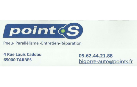 Point S - Tarbes (Bigorre Auto) 4 rue louis caddau 65000 tarbes